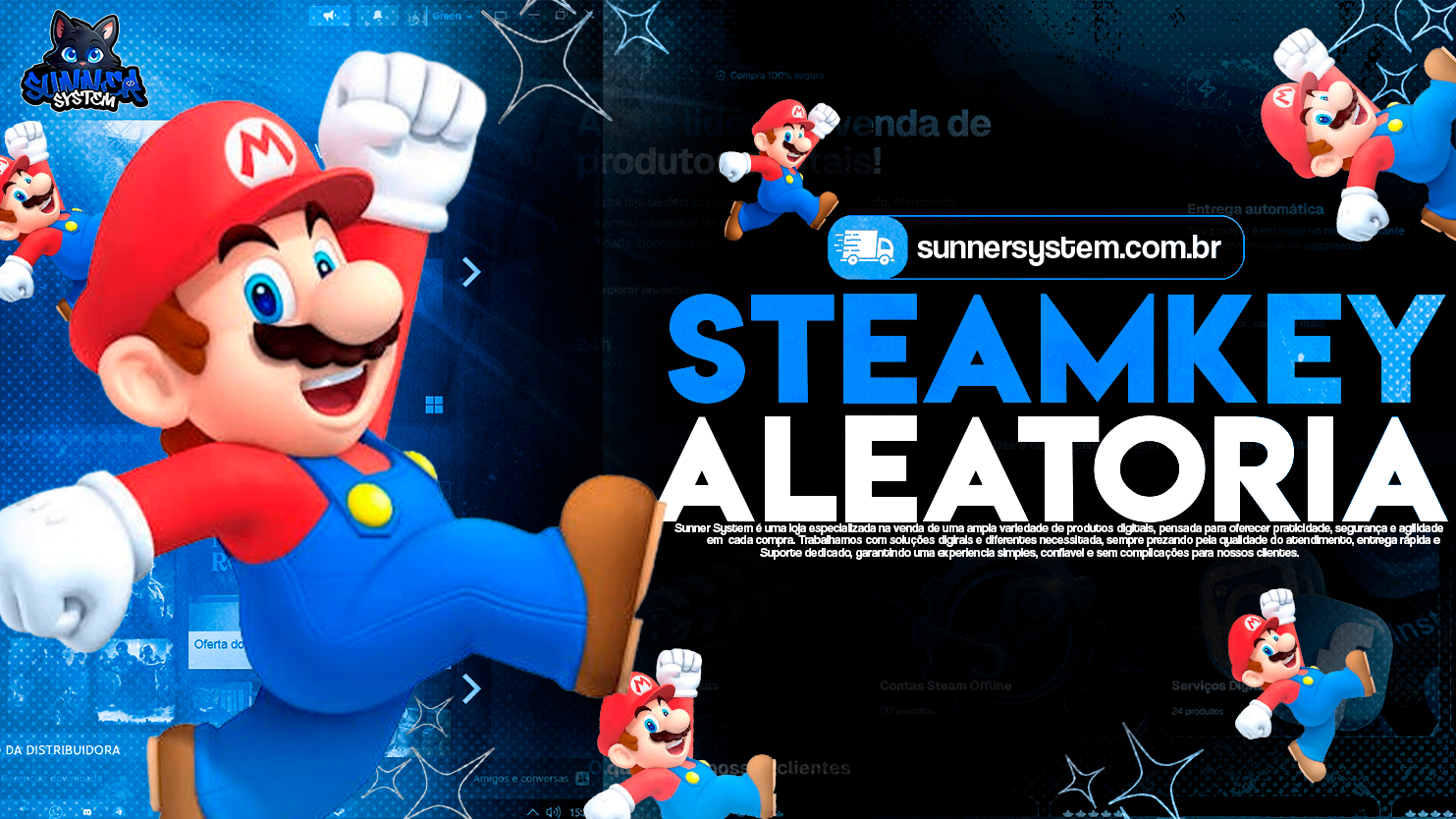 Steam Keys aleatórias