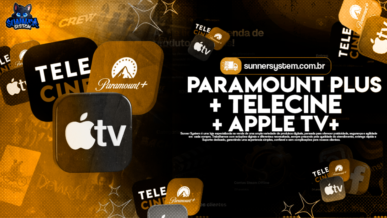 Paramount + Telecine + apple tv