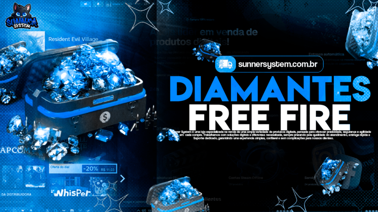 Diamantes Free fire