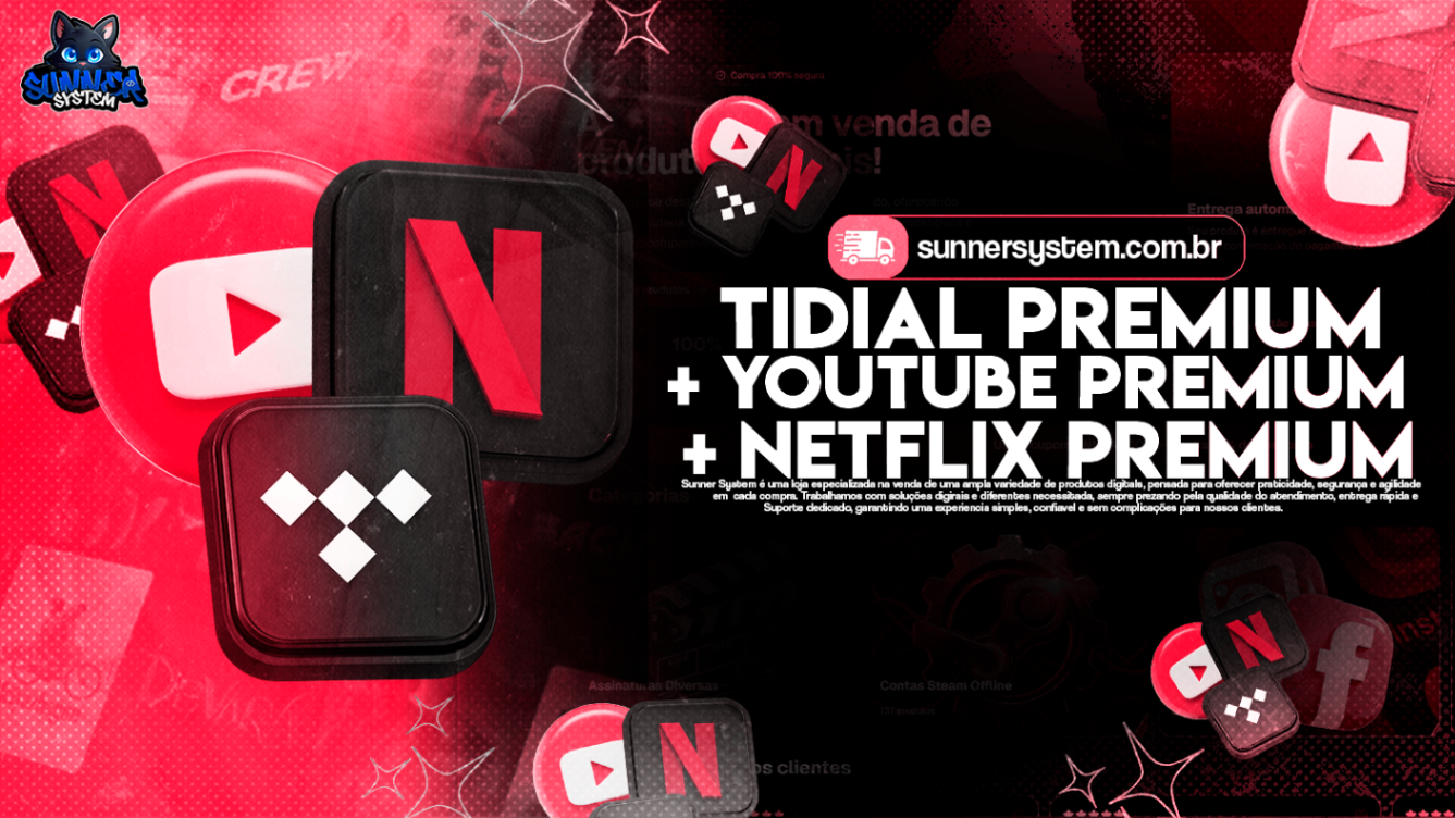 Tidial + YouTube + Netflix