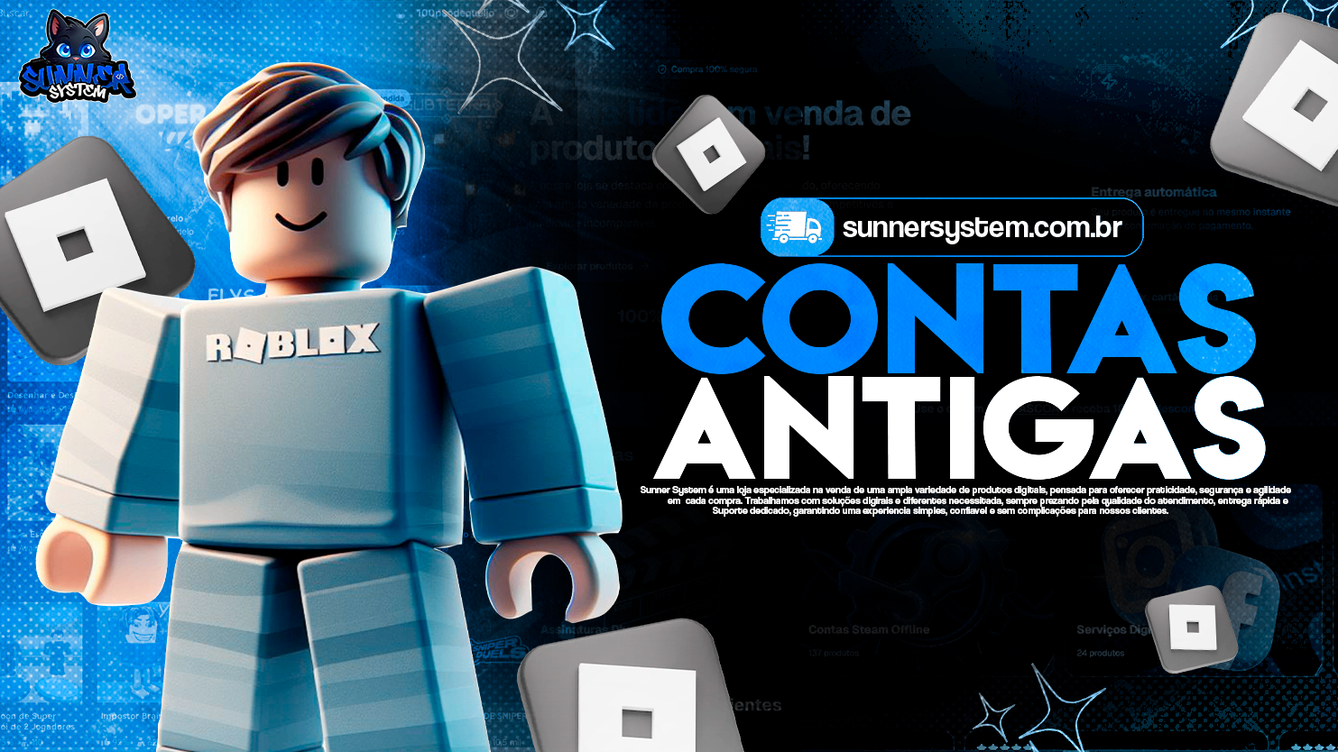 Contas Roblox Antigas