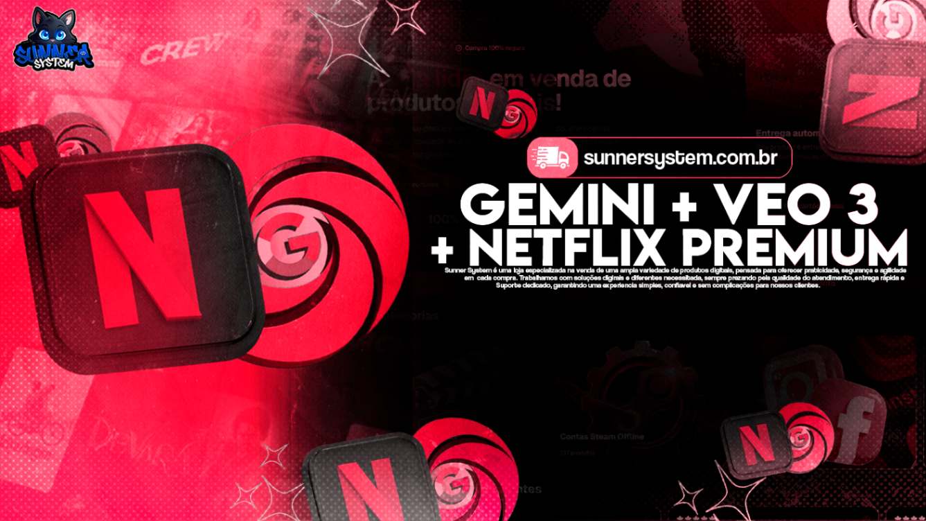 Gemini + veo 3 + Netflix