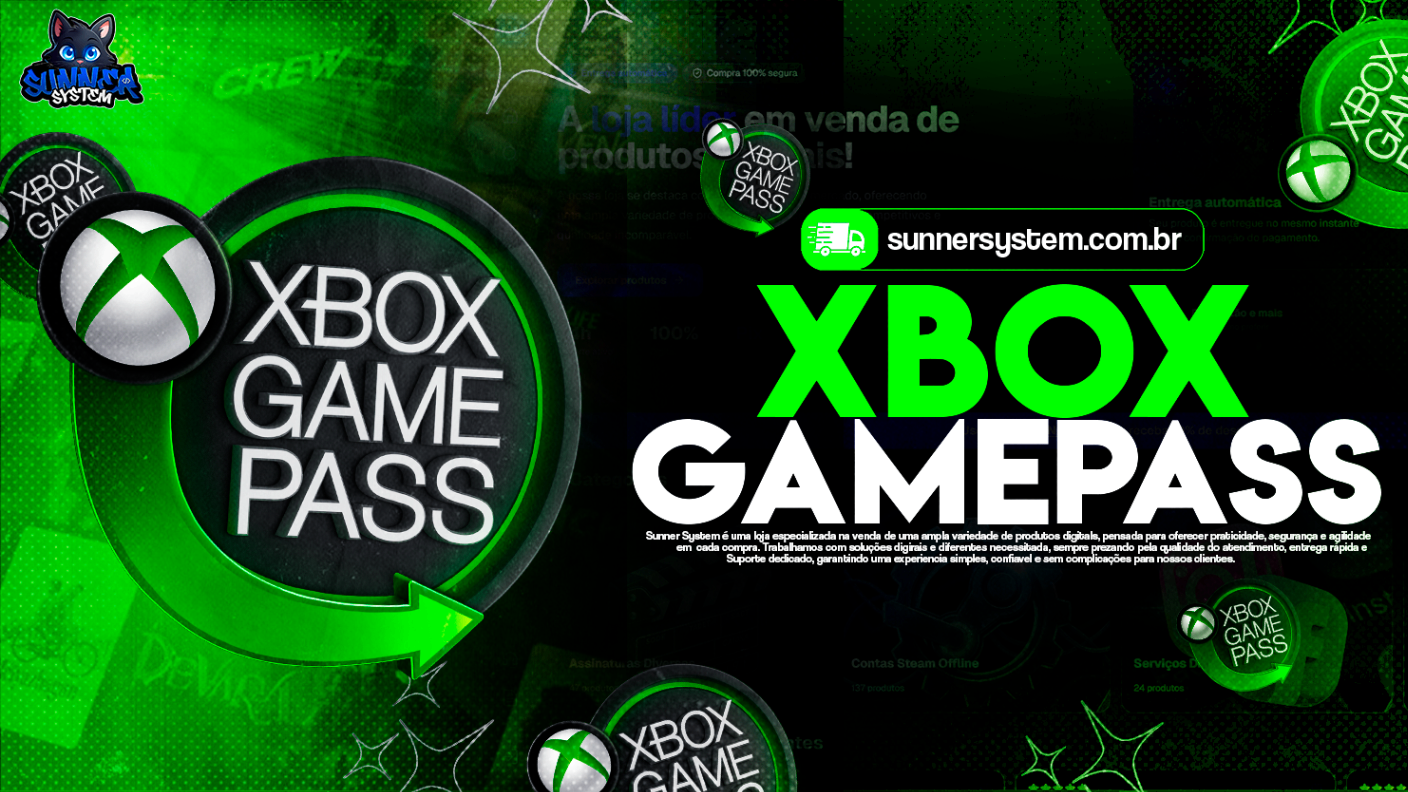 Xbox Gamepass Conta Privada 30 Dias